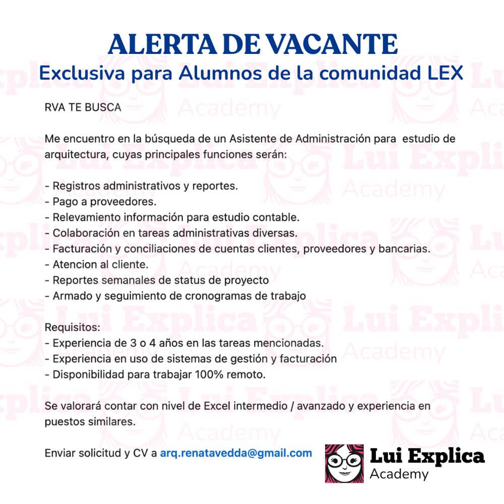 3vacante Vacante trabajo remoto